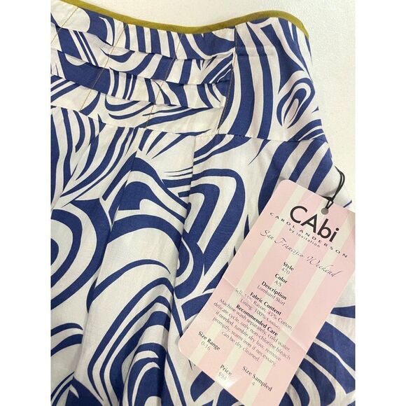 CAbi Lombard Swirl A-Line Skirt # 470 size 4 NWT - Picture 5 of 5